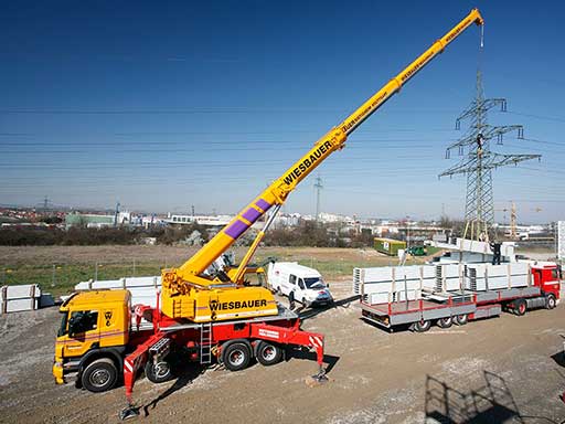 Bevel Helical Geared Motor in crane