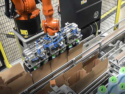 Worm Geared Motor in loading