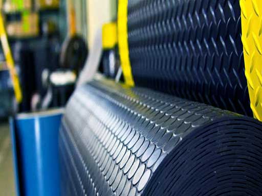 Helical Gearbox in rubber-industry