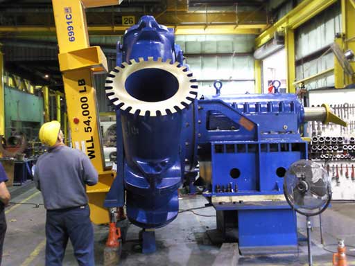 Fluid Coupling in slurry-pump